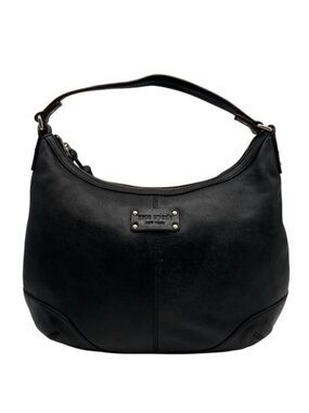 Kate Spade Black Leather Hobo Shoulder Bag